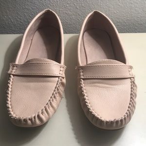 Light pink, slip on’s